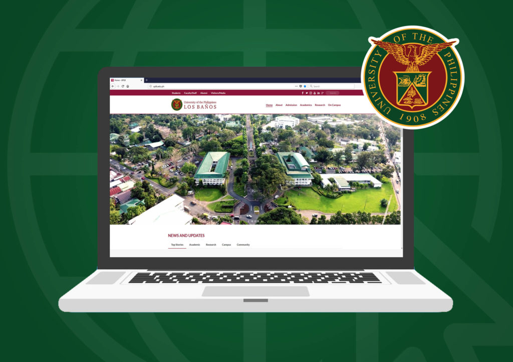 UPLB launches a redeveloped website