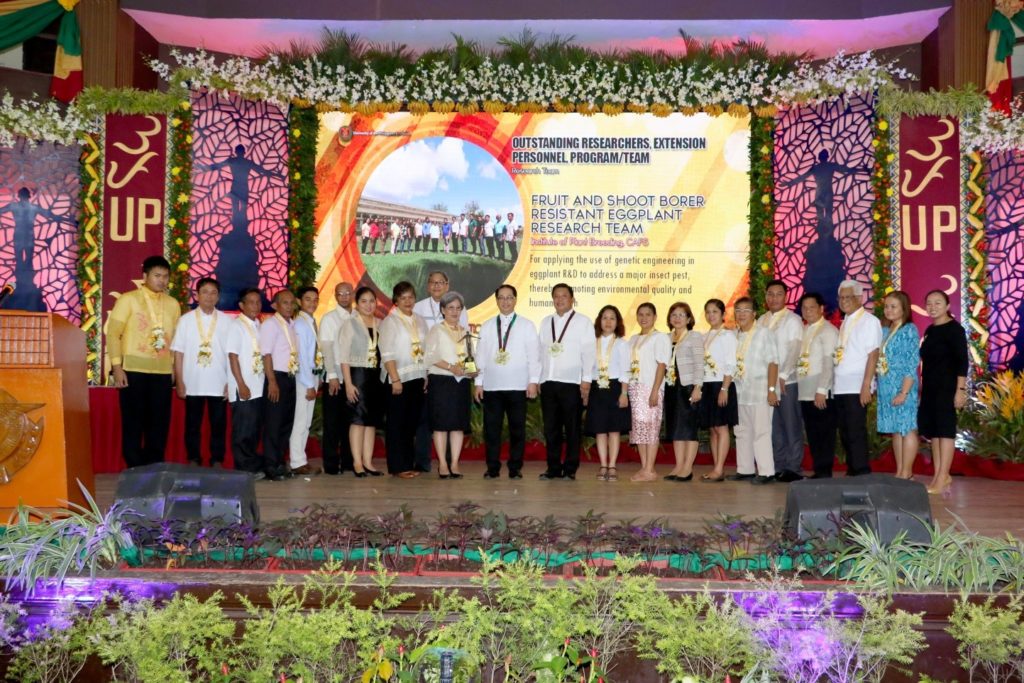 Pdlc Recognizes Uplb’s Food Security Research, Manpower Excellence At 