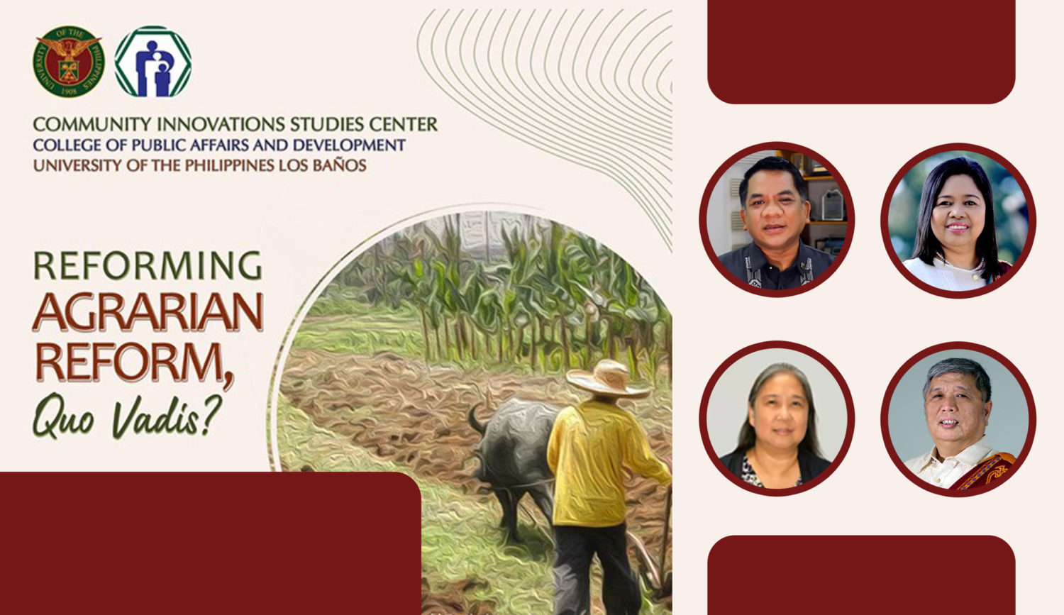 CISC Webinar Discusses Agrarian Reform’s Current State And Way Forward