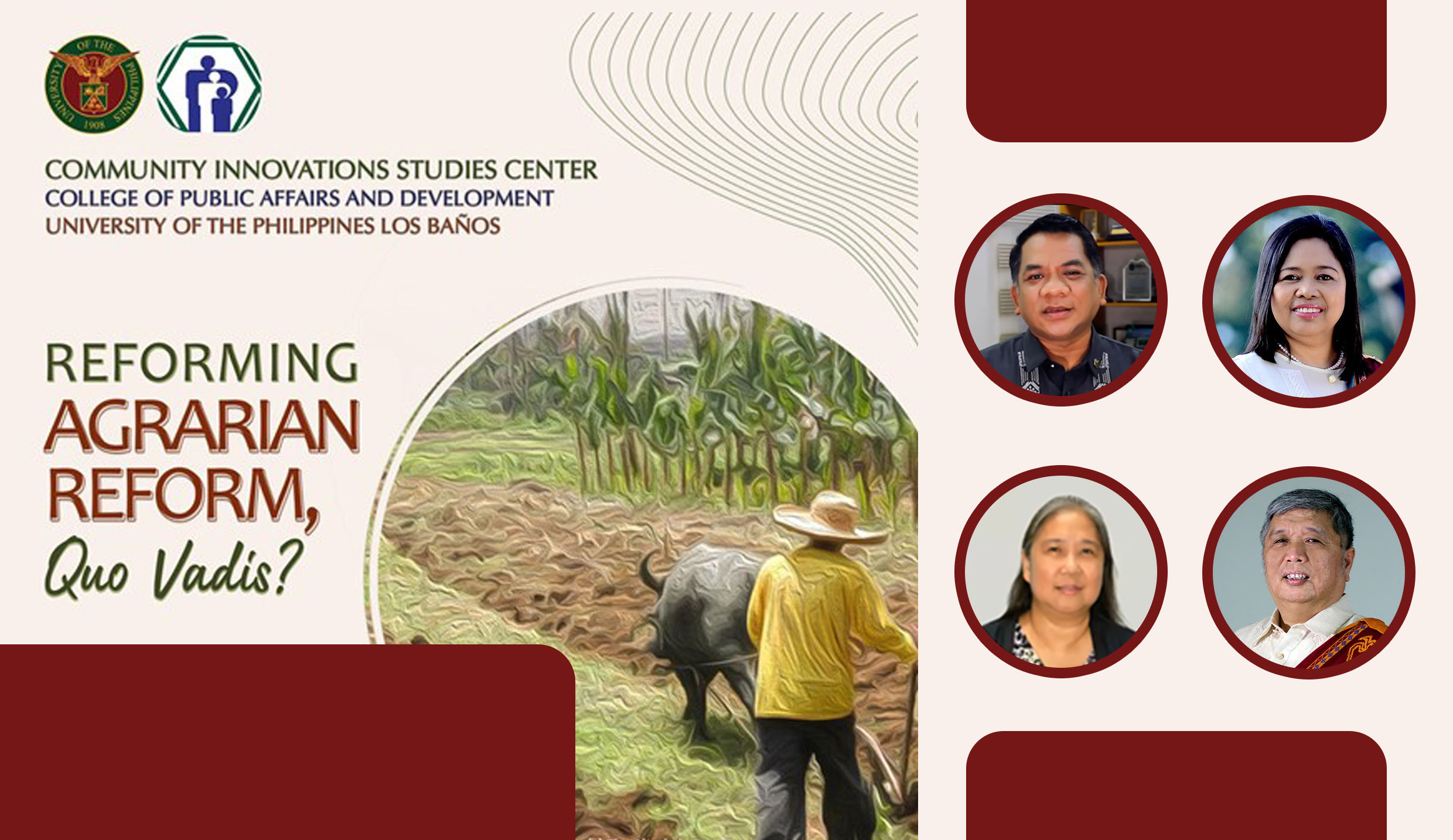 CISC Webinar Discusses Agrarian Reform s Current State And Way Forward