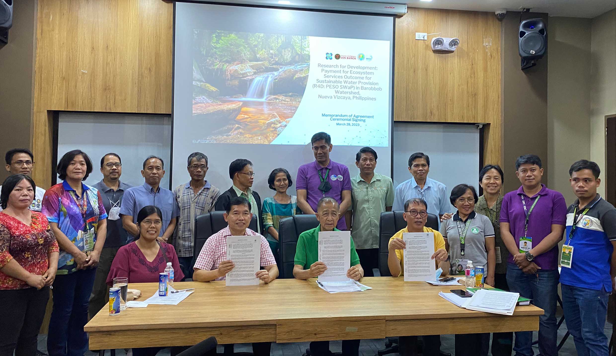 UPLB, Nueva Vizcaya ink MOA to craft province’s water use policy