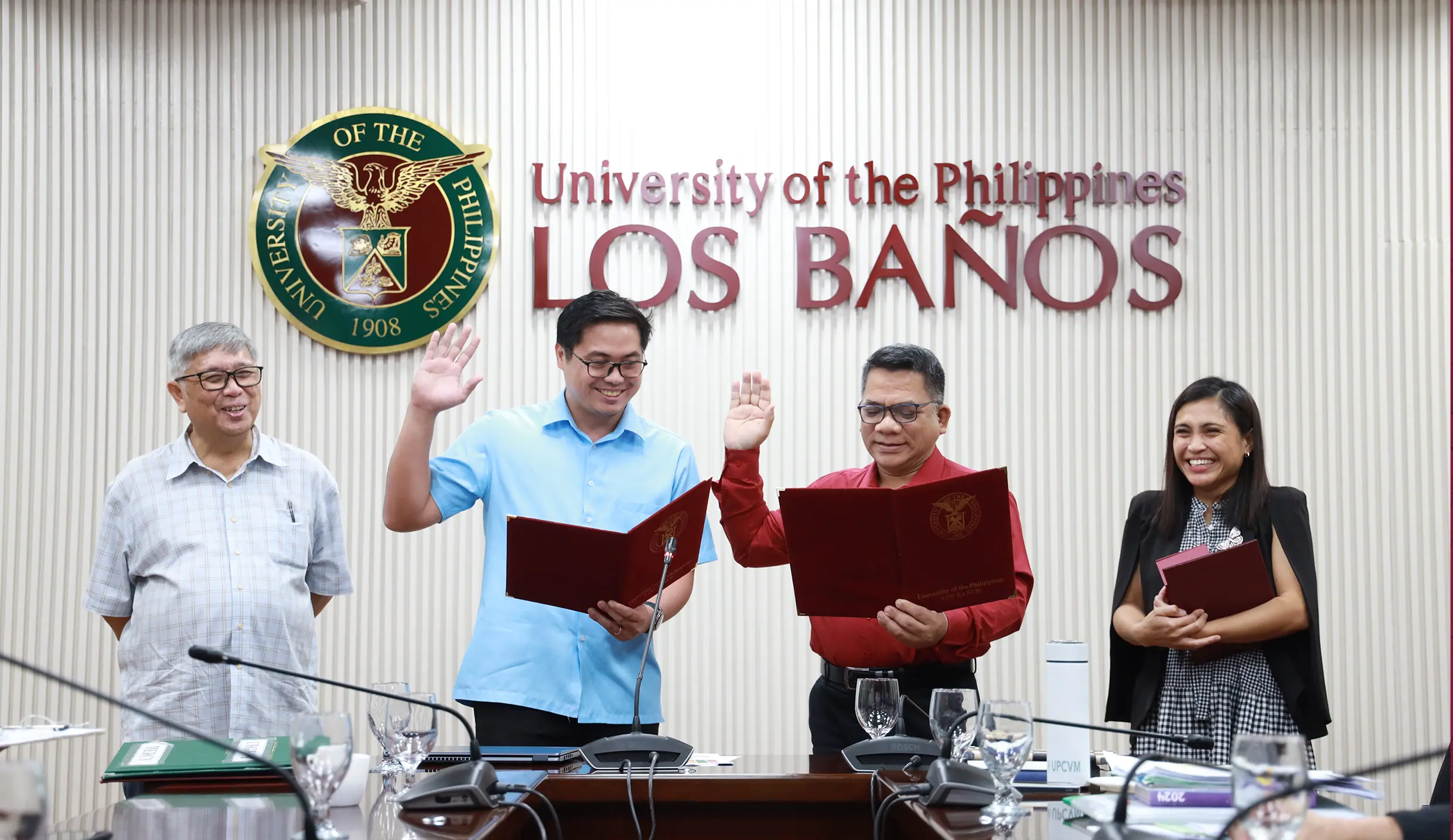 UPLB new university officials